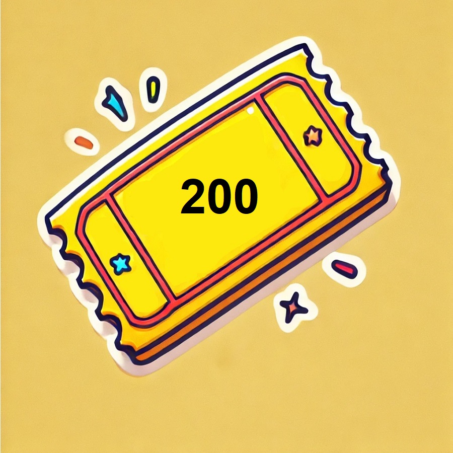 200 Giveaway Entries